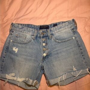 Lucky Brand Boyfriend Light Wash Denim Shorts